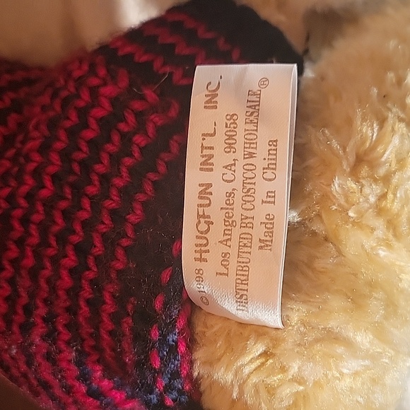 HugFun Teddy Bears lot of Three Christmas Bears, Plush - Picture 6 of 8